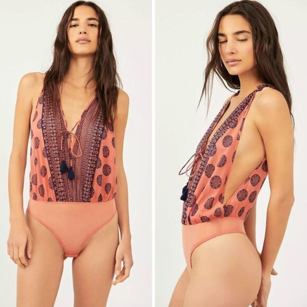 NEW Free People Intimately Soul Of The Sun Bodysuit, L - Picture 2 of 16